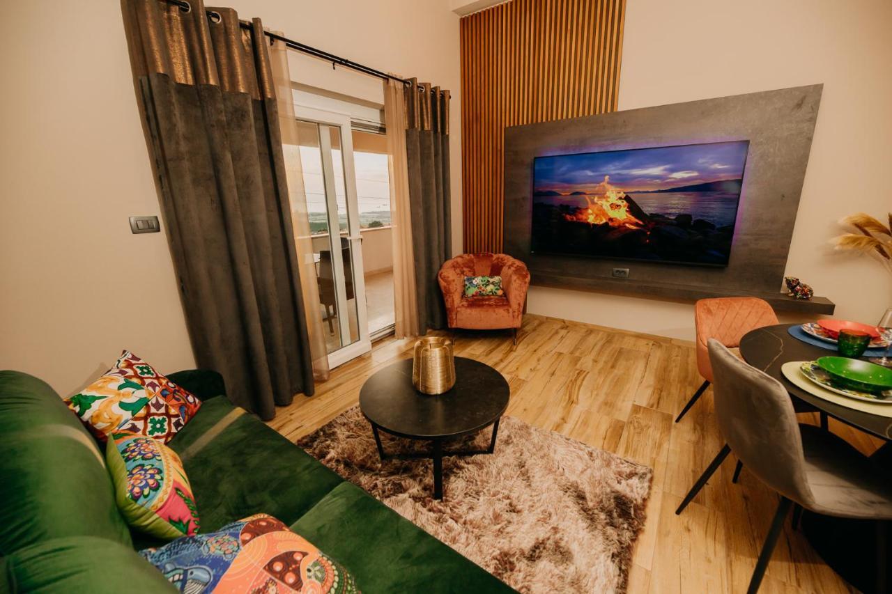 Villa Sunset Pool & Spa Apartments Zgornje Skofije Eksteriør bilde